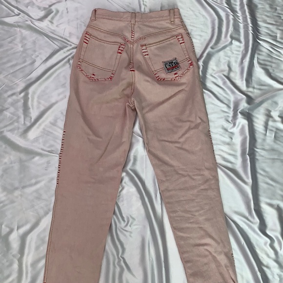 𓆉 Vintage Used by Ellie Pink Jeans 𓆉 - Picture 3 of 5